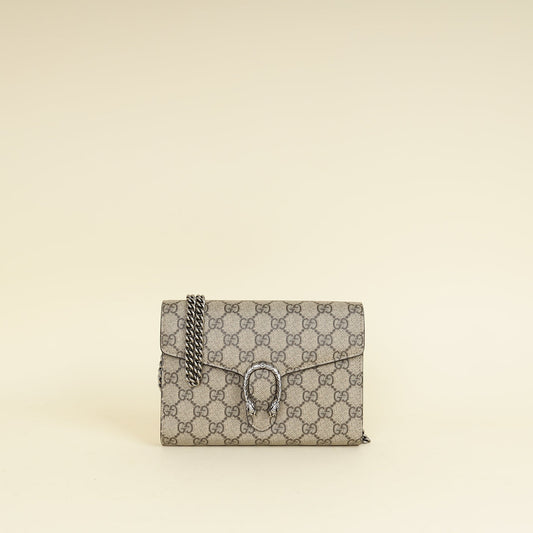 Gucci Chain Leather Crossbody