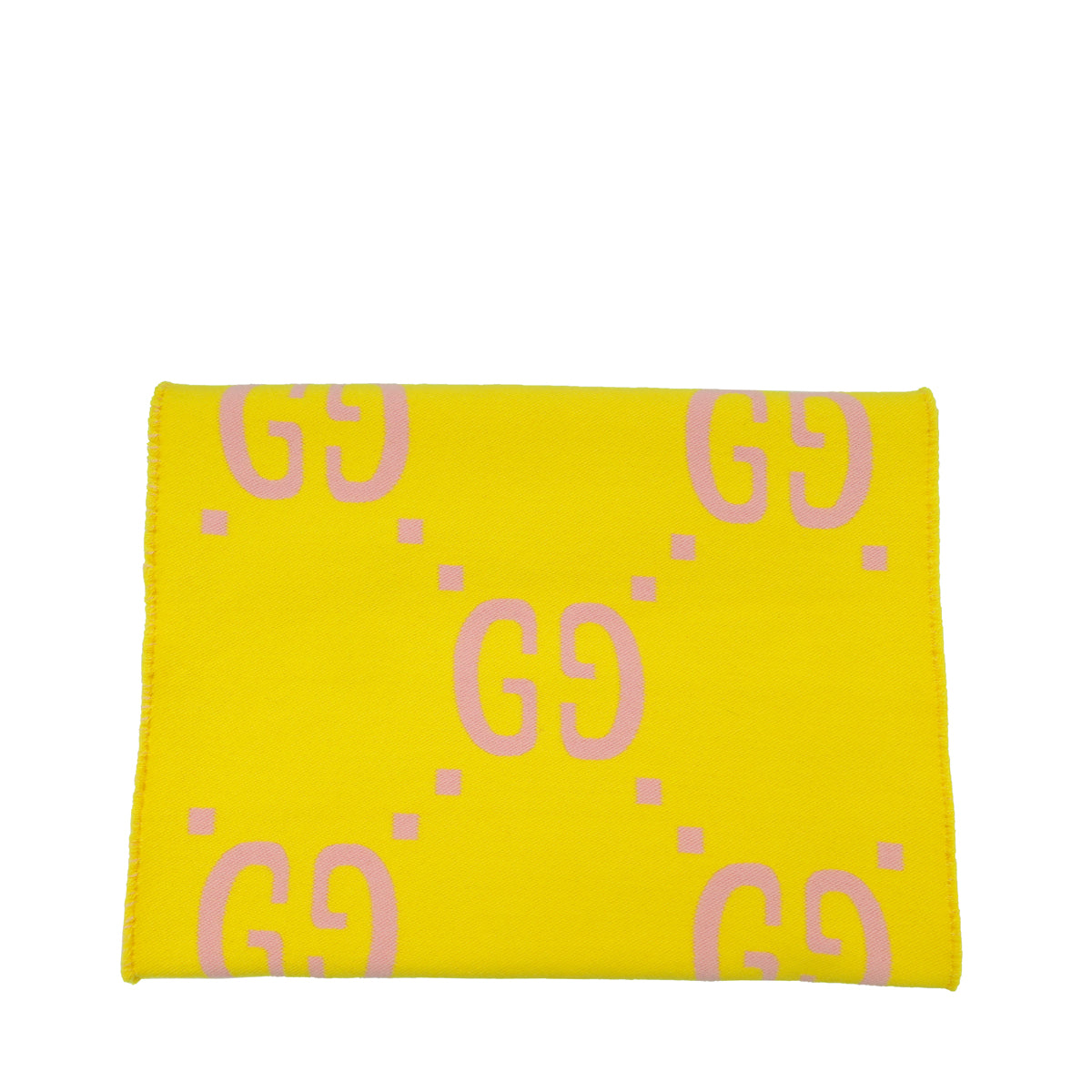 Gucci Bicolor GG Jacquard Wool Silk Scarf