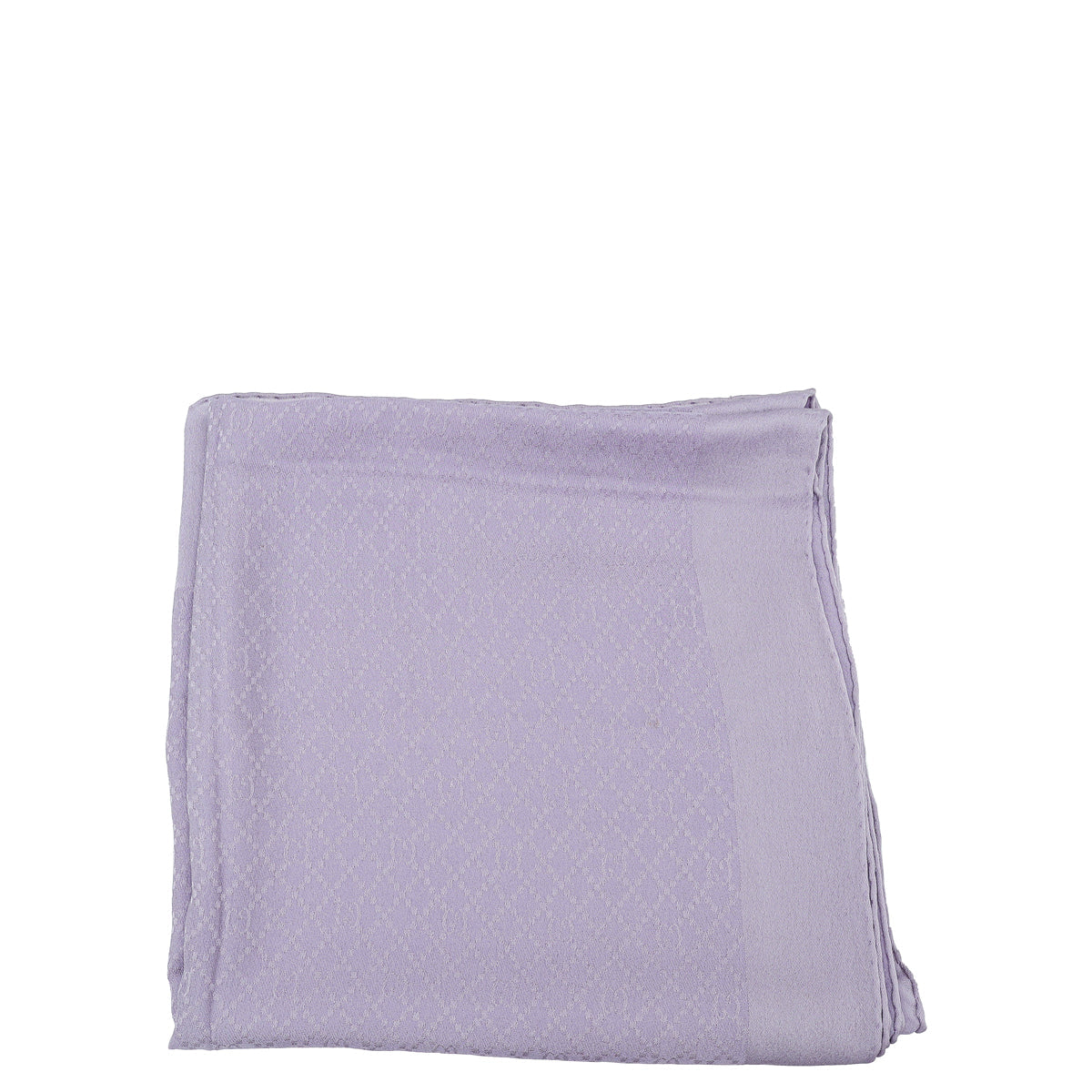 Gucci Lilac GG Diamante Print Scarf
