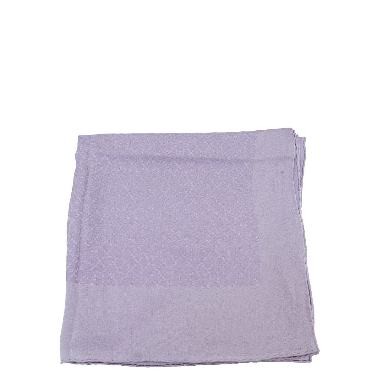 Gucci Lilac GG Diamante Print Scarf