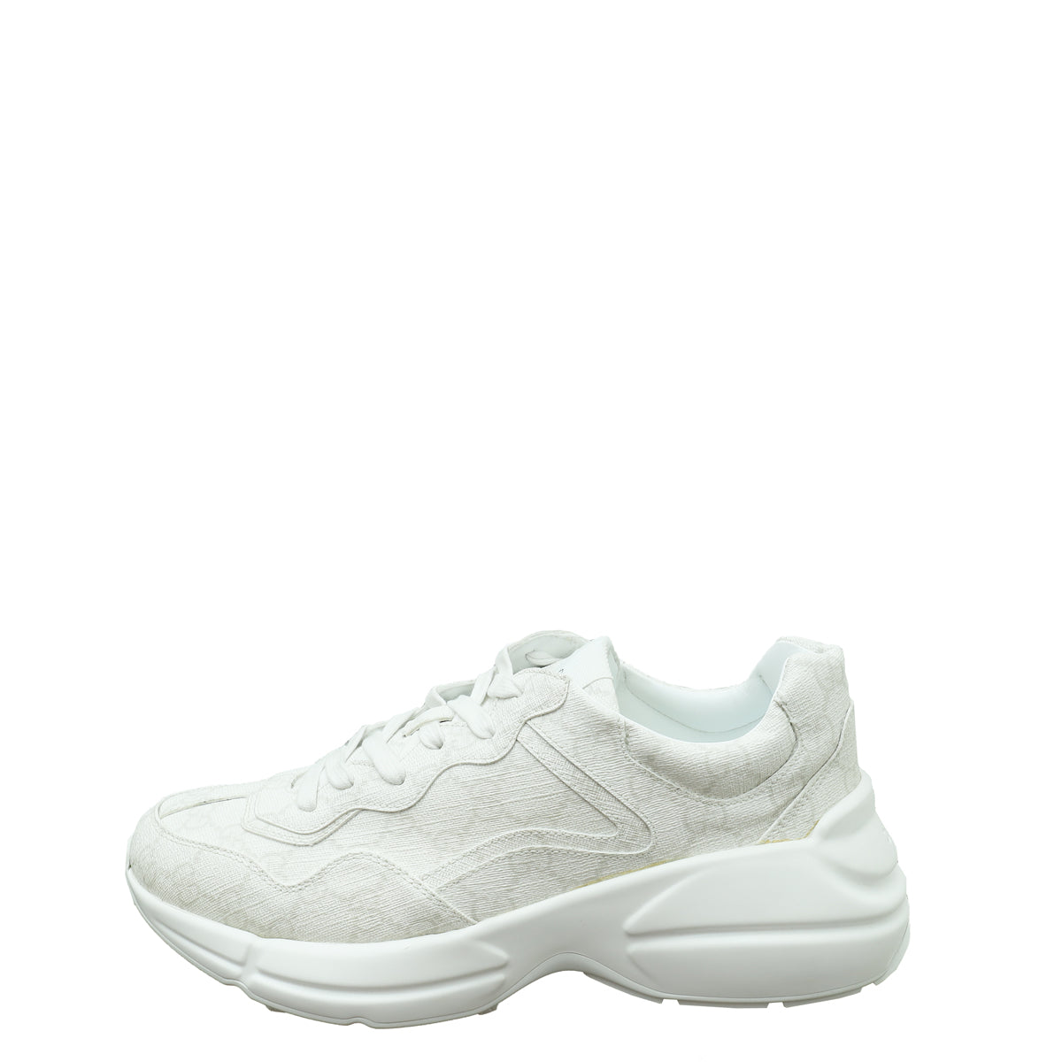 Gucci White GG Supreme Rhyton Sneaker 7