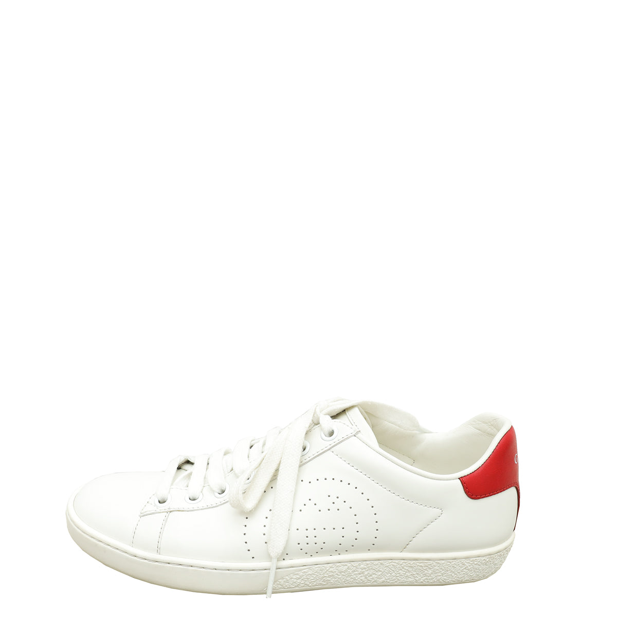 Gucci White Interlocking G Sneaker 36
