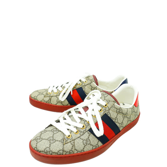 Gucci Multicolor GG Supreme Ace Men's Sneaker 7
