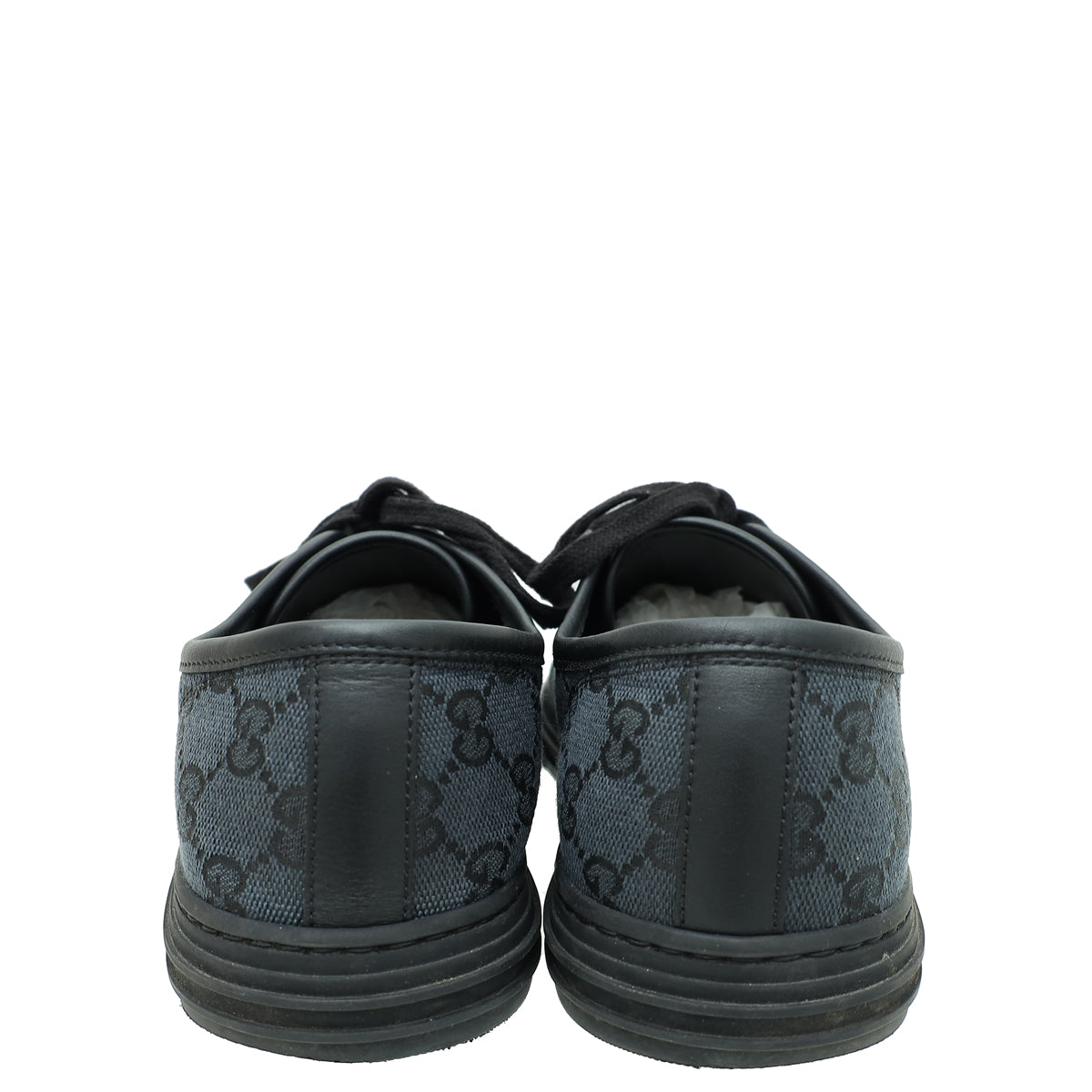 Gucci Black GG Low Top Sneakers 8