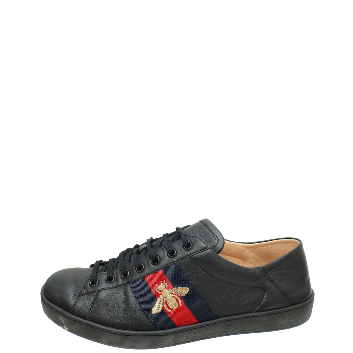 Gucci Black Ace Web Bee Sneaker 8