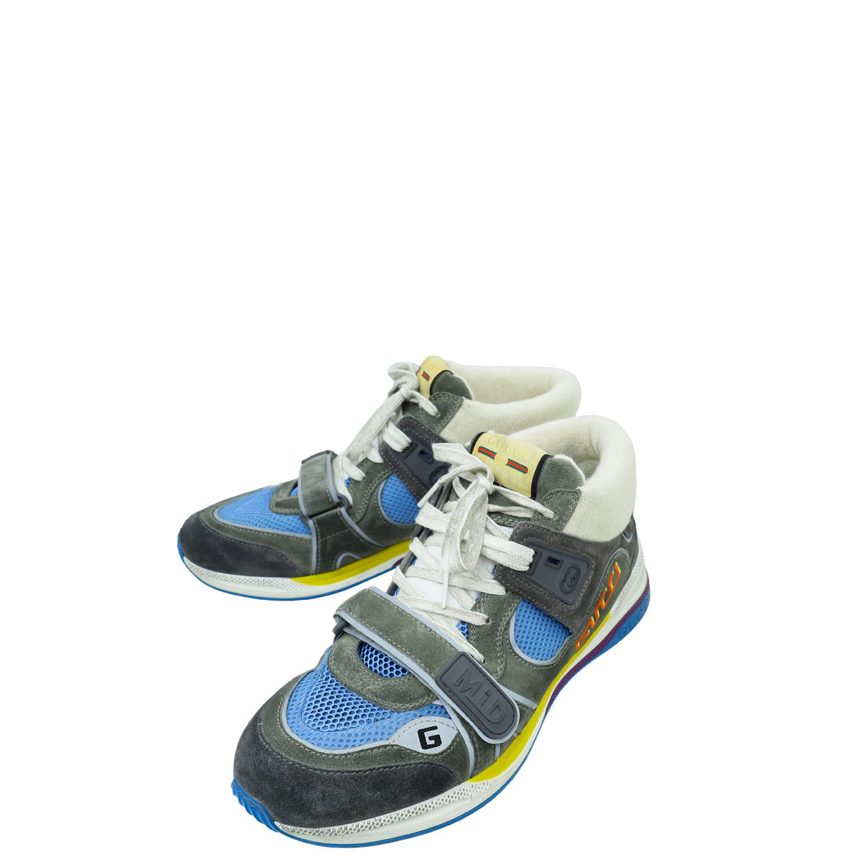 Gucci Multicolor Ultrapace Mid-Top Sneakers 11