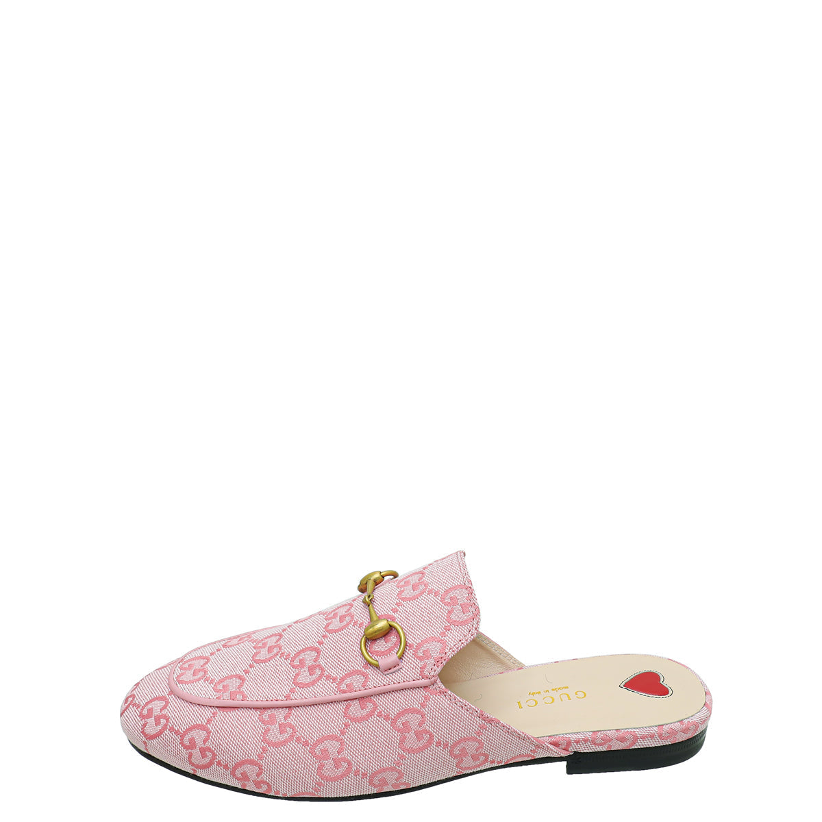 Gucci Pink GG Princetown Mules 36.5