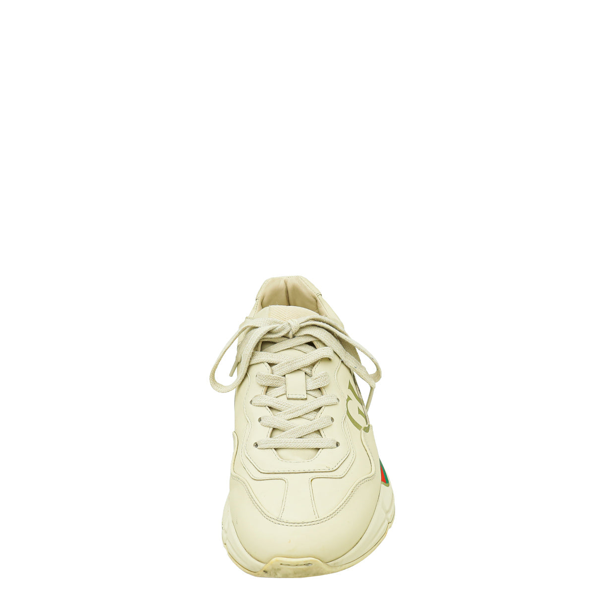 Gucci Mystic Beige Logo Rhyton Sneaker 38