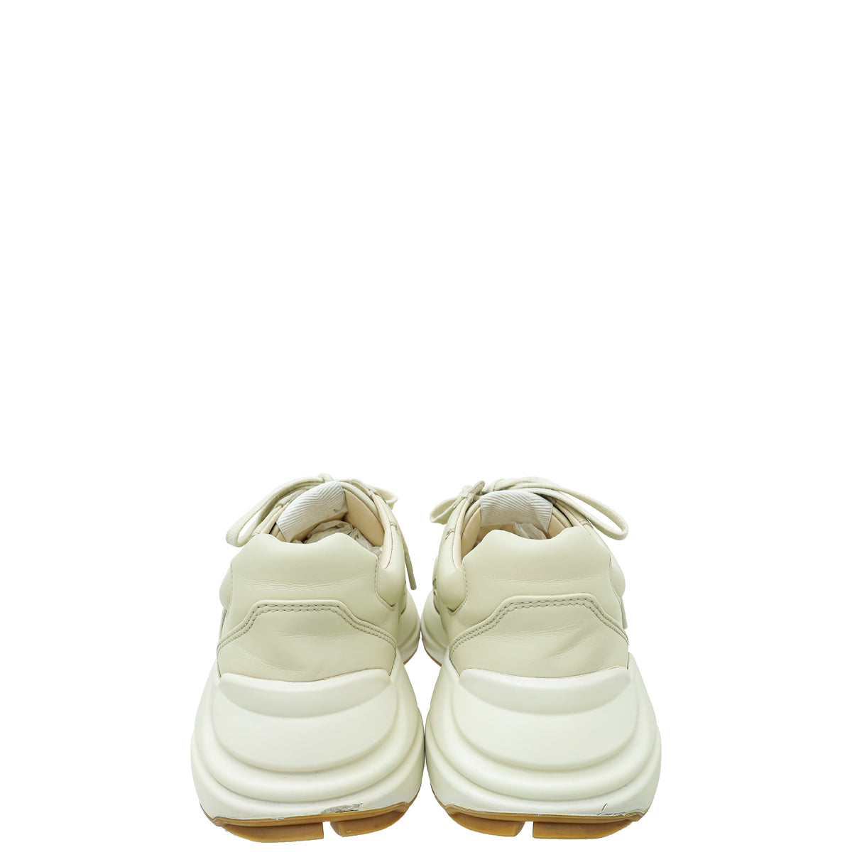 Gucci Ivory Rhyton Eschatology 1921 Print Sneaker 39