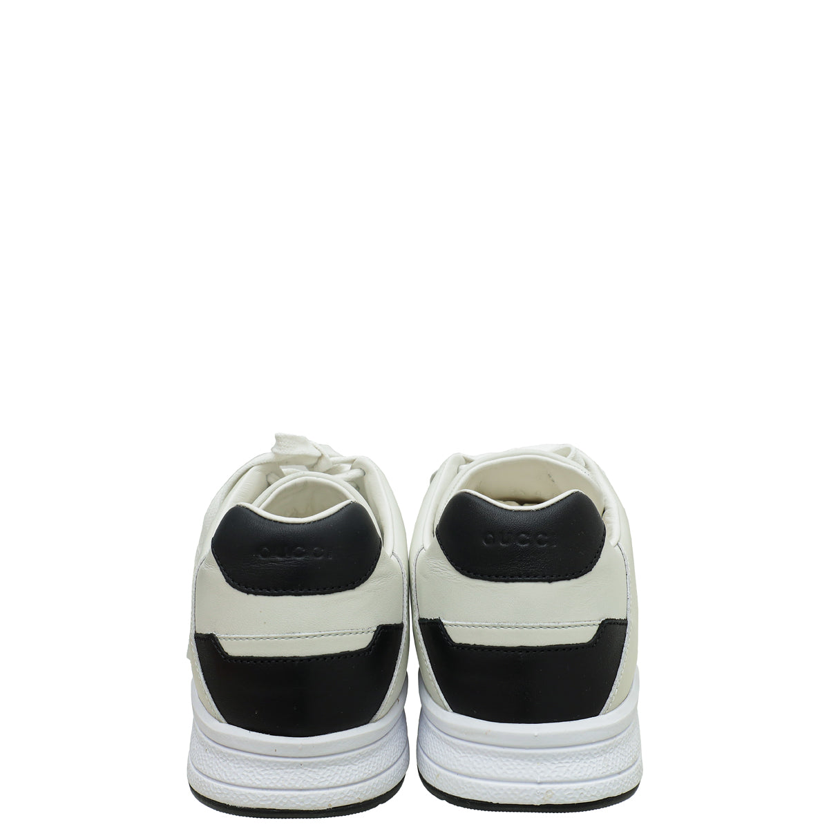 Gucci Bicolor Interlocking GG Lace Up Sneaker 7.5