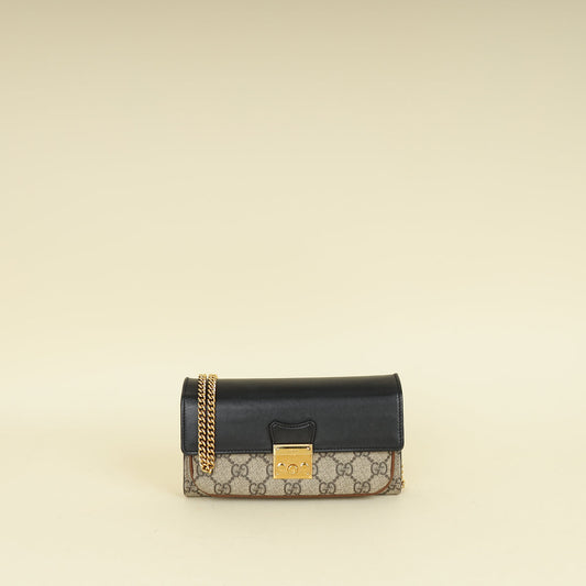 Gucci Chain Leather Crossbody