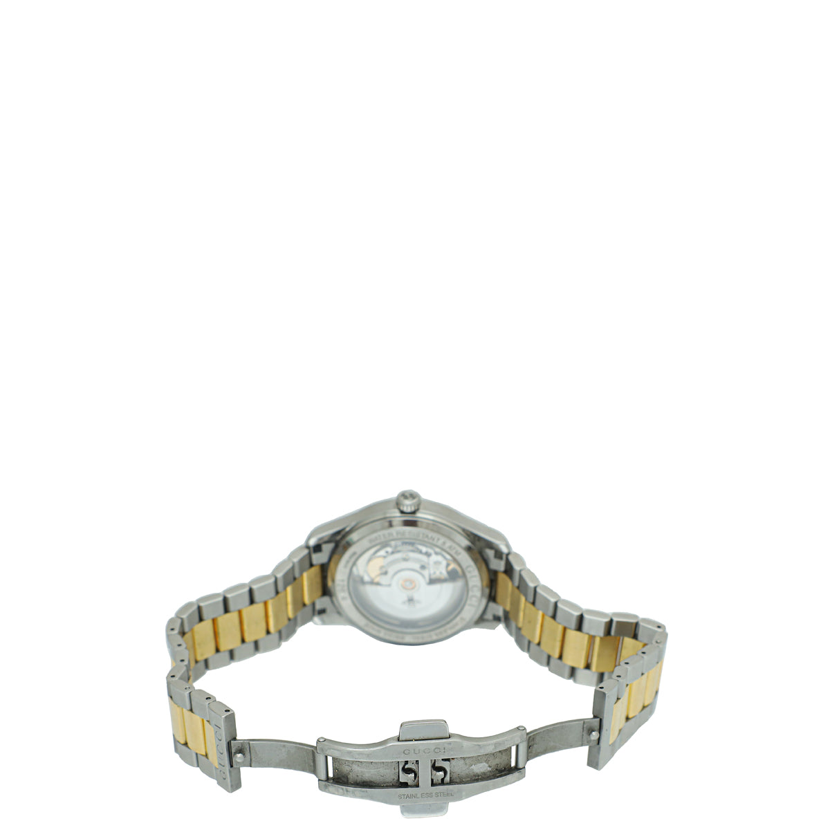 Gucci Steel & Gold G-Timeless Multibee 38mm Automatic Watch