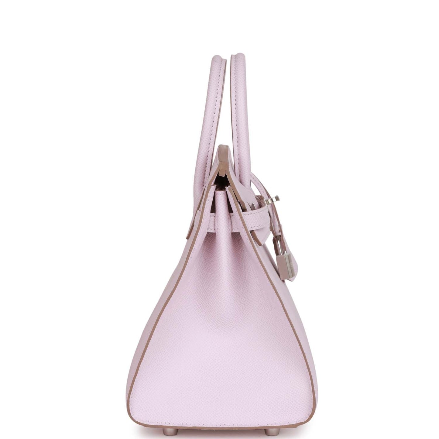 Hermes Birkin 25 Sellier Mauve Pale Epsom Palladium Hardware