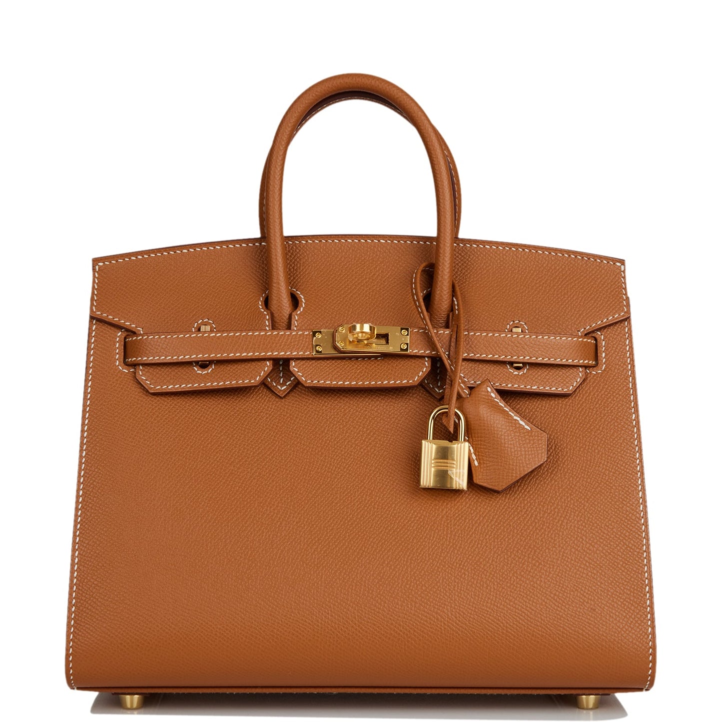 Hermes Birkin 25 Sellier Gold Epsom Gold Hardware