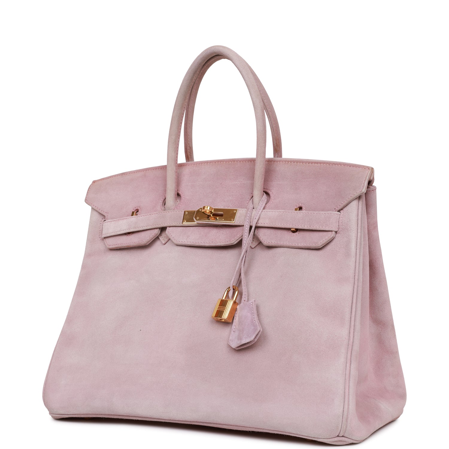 Hermes Birkin 35 Lilac Doblis Gold Hardware