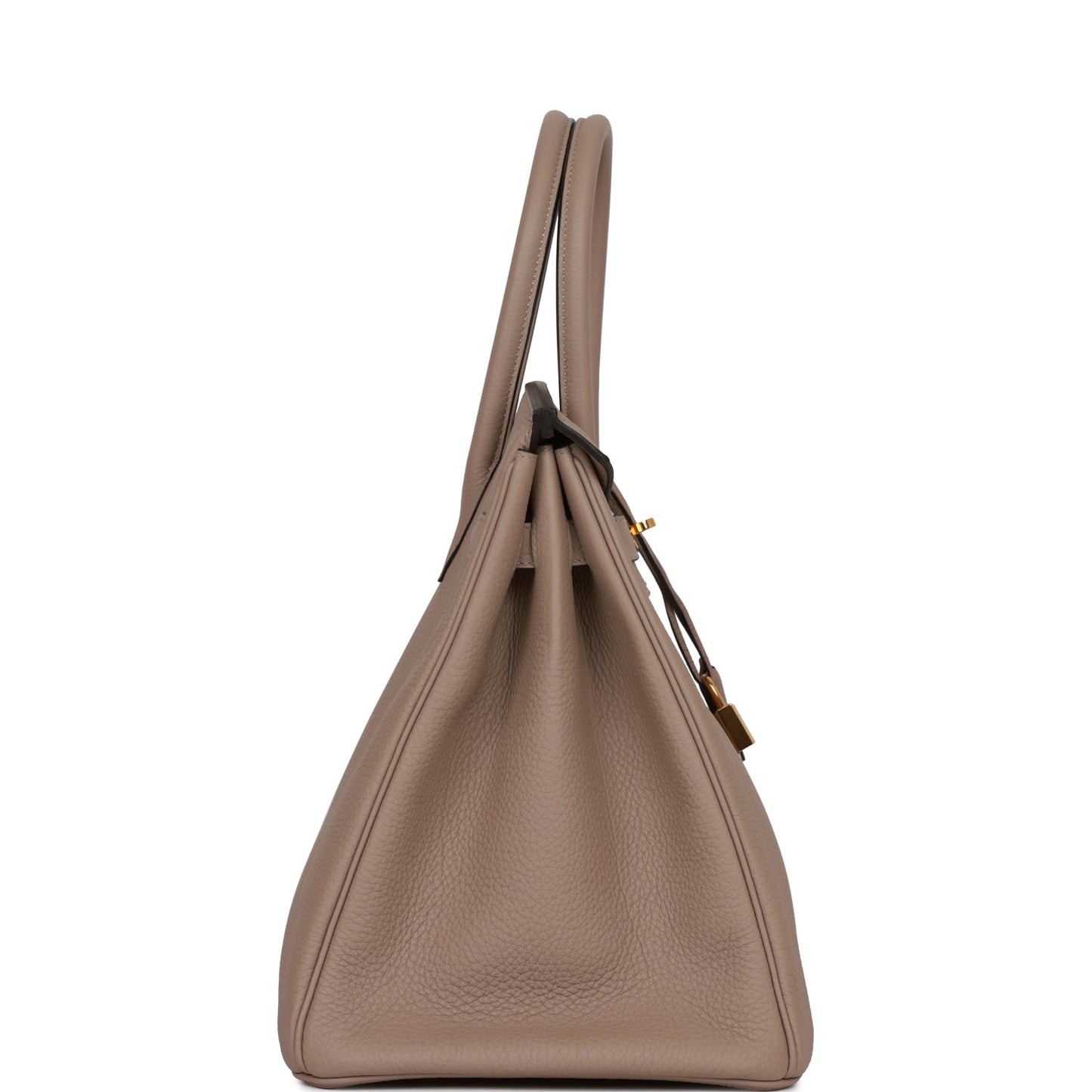 Hermes Birkin 35 Gris Tourterelle Togo Gold Hardware