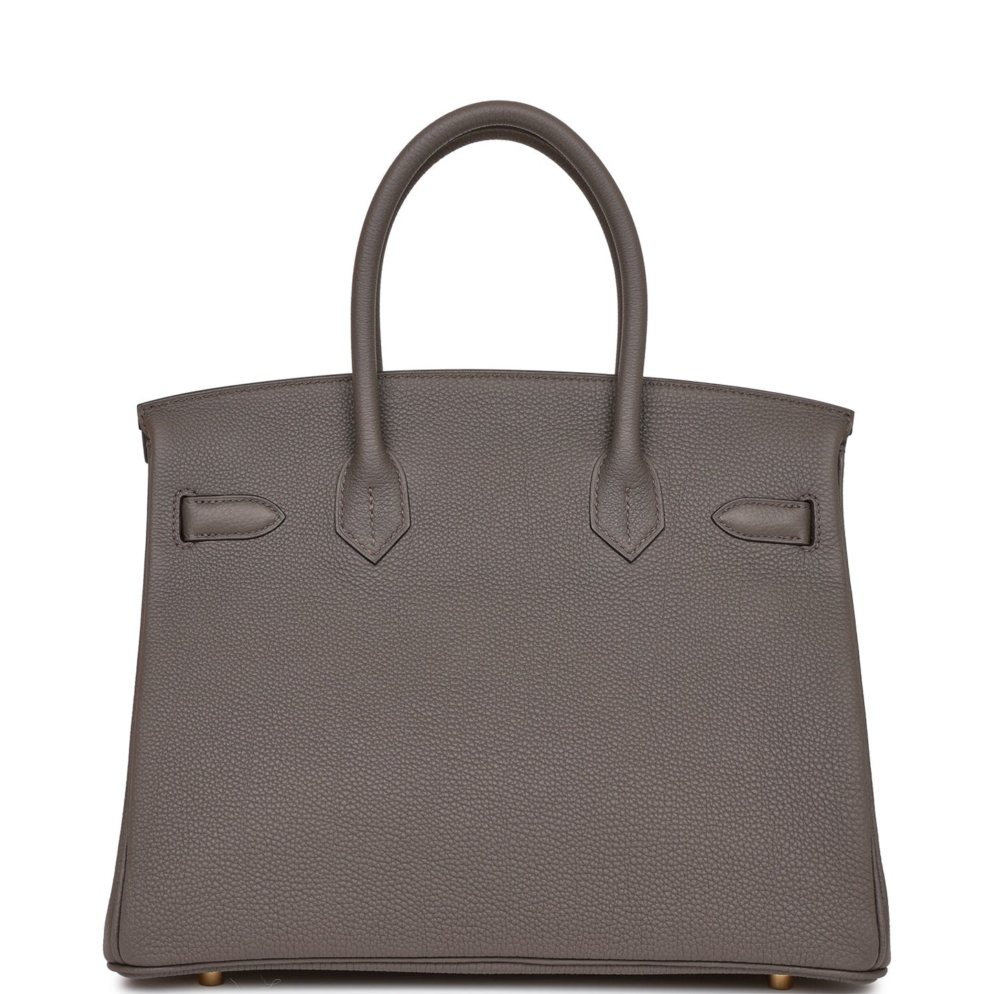 Luxury Hermes Birkin 30 Etain Togo Gold Hardware