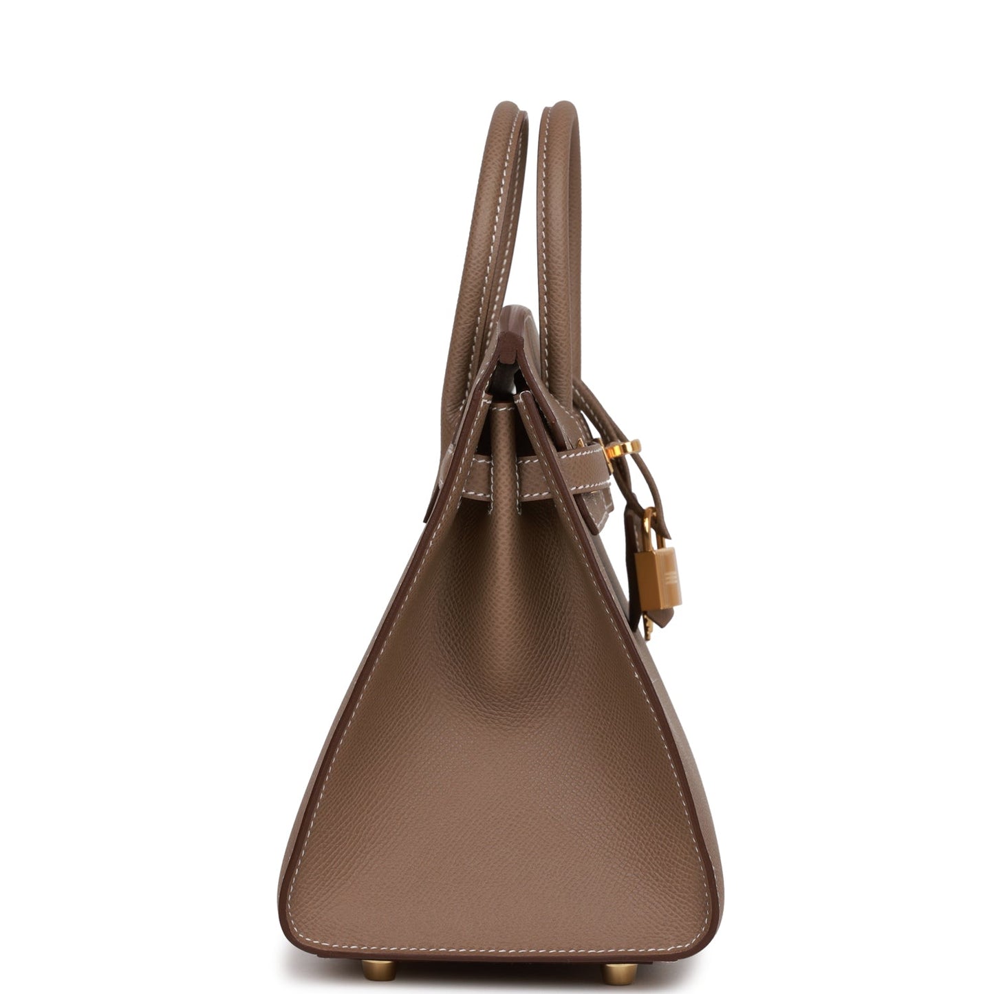 Hermes Birkin 25 Sellier Etoupe Epsom Gold Hardware