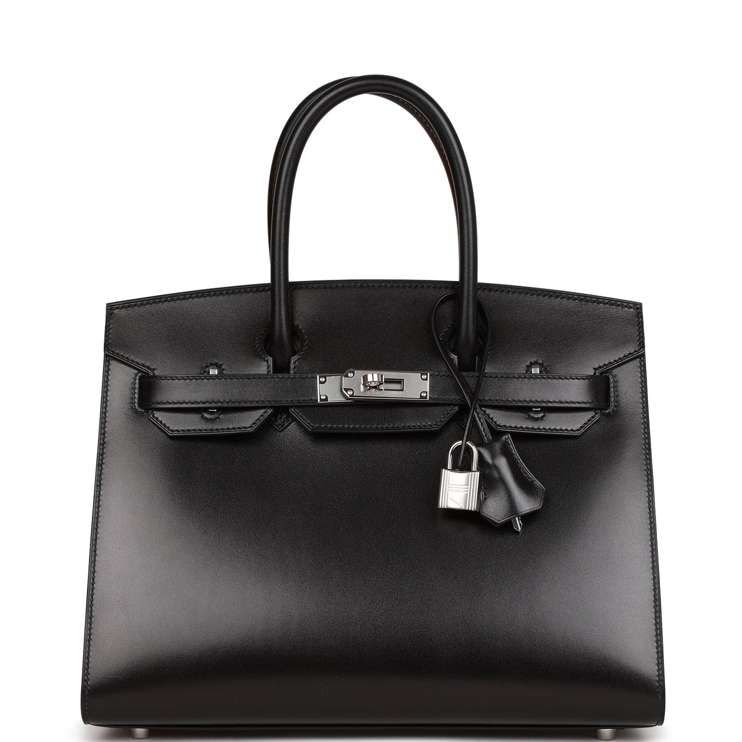 Hermes Birkin 30 Sellier Black Box Palladium Hardware