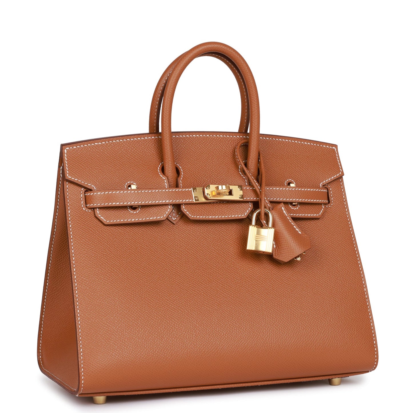 Hermes Birkin 25 Sellier Gold Epsom Gold Hardware