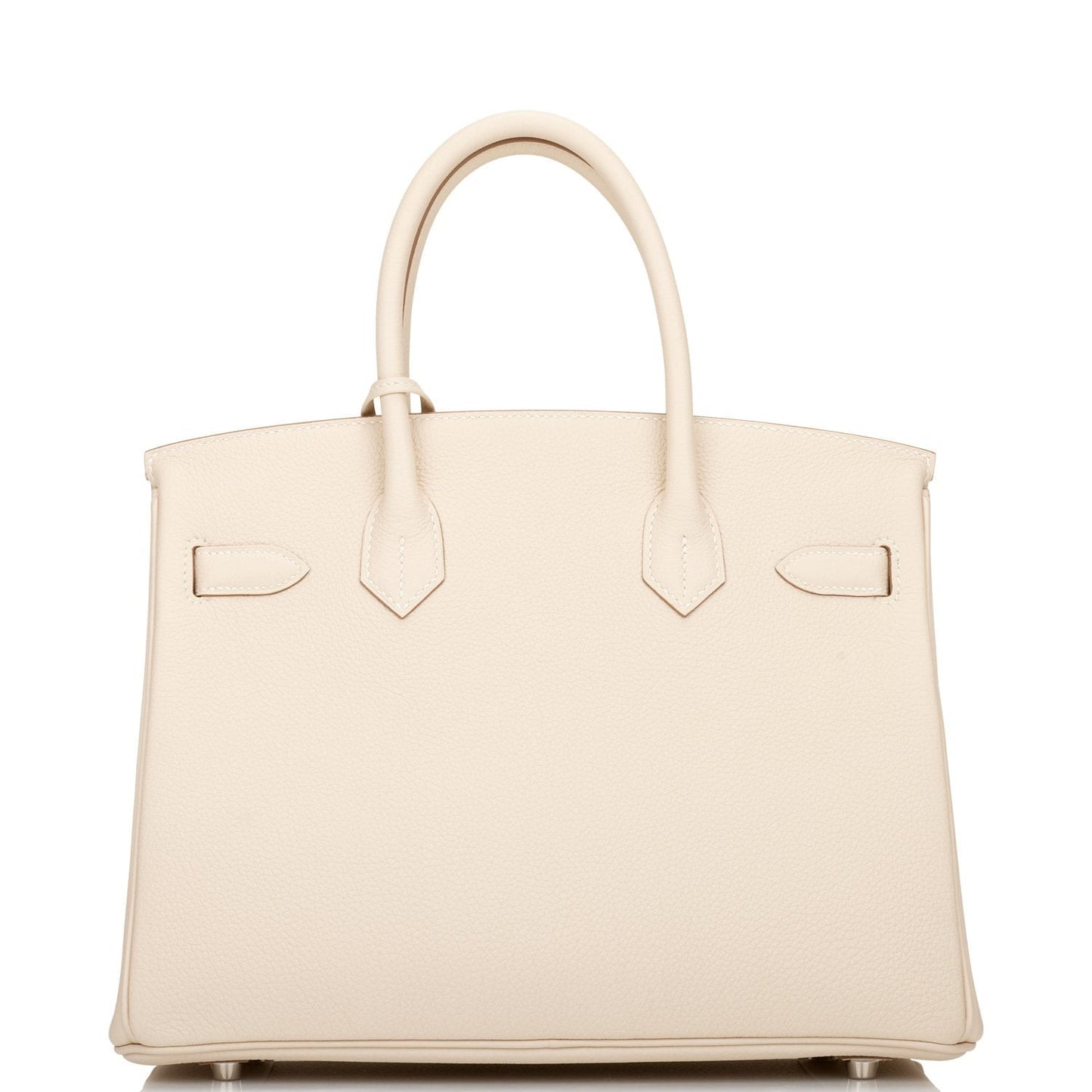 Hermes Birkin 30 Craie Togo Palladium Hardware