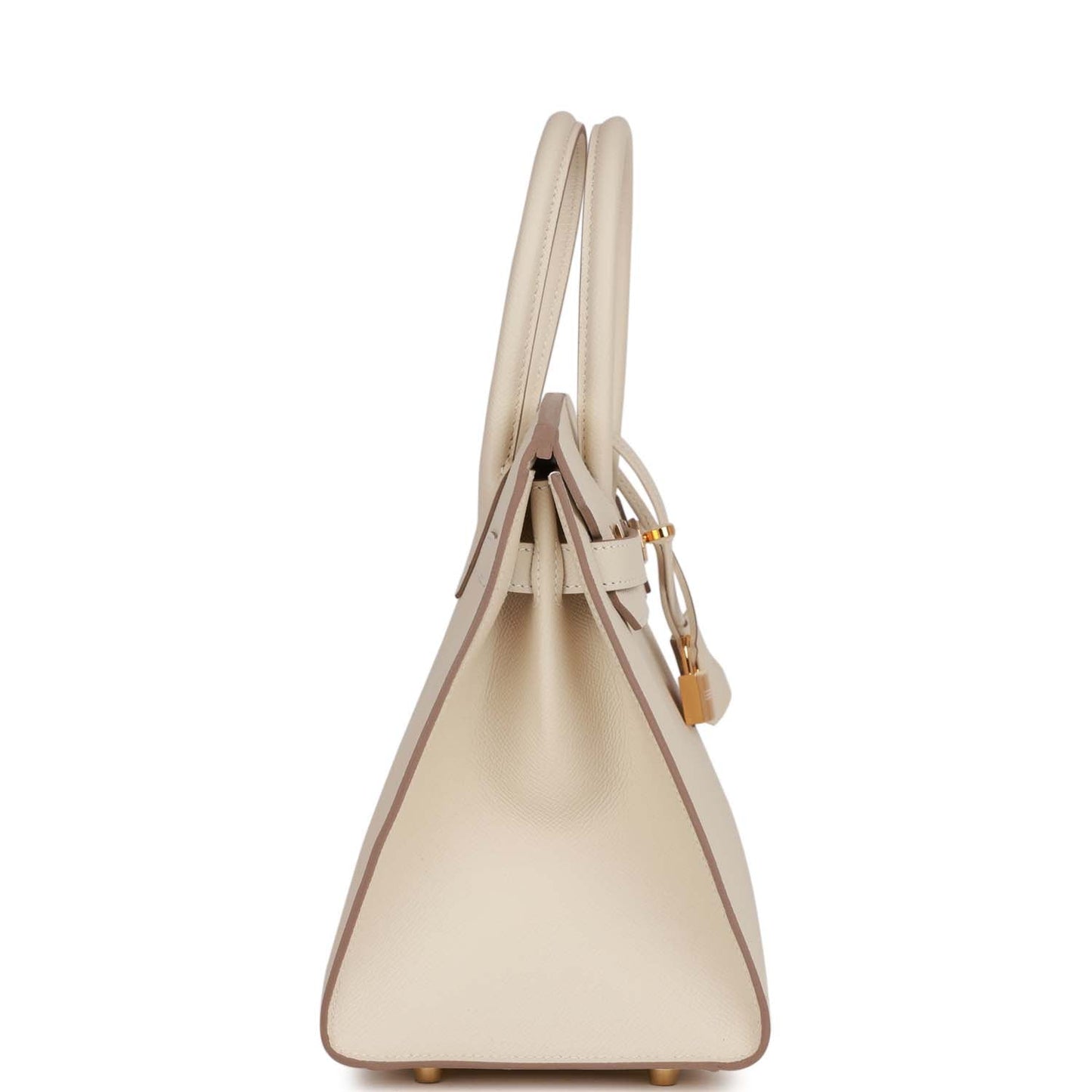 Hermes Birkin 30 Sellier Craie Epsom Gold Hardware