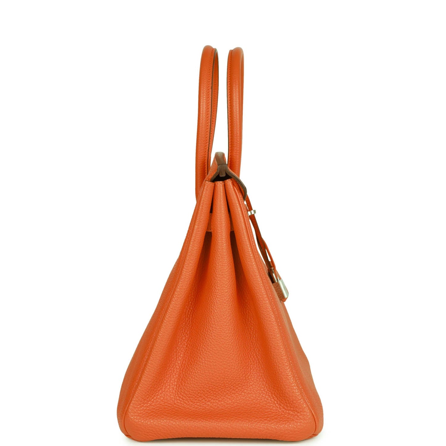Hermes Birkin 35 Orange H Clemence Palladium Hardware - Remaining Payment for TJ