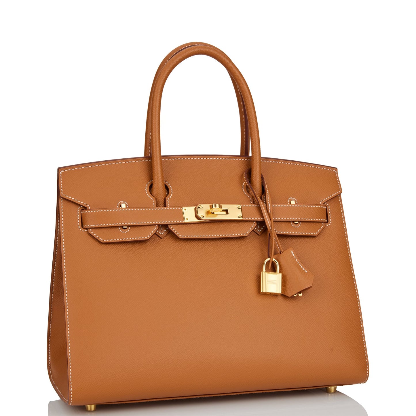 Hermes Birkin 30 Sellier Gold Epsom Gold Hardware