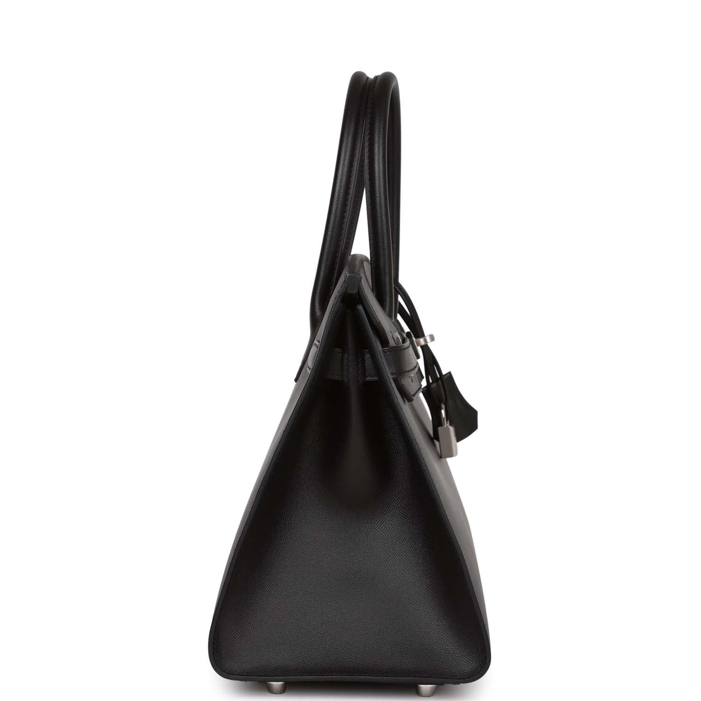 Hermes Birkin 30 Sellier Black Madame Palladium Hardware