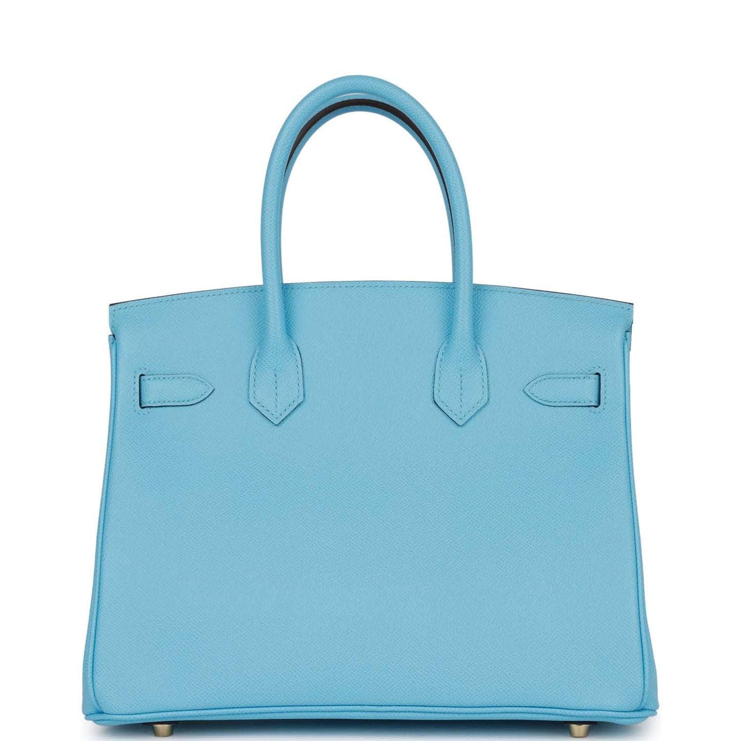 Hermes Birkin 30 Celeste Epsom Gold Hardware