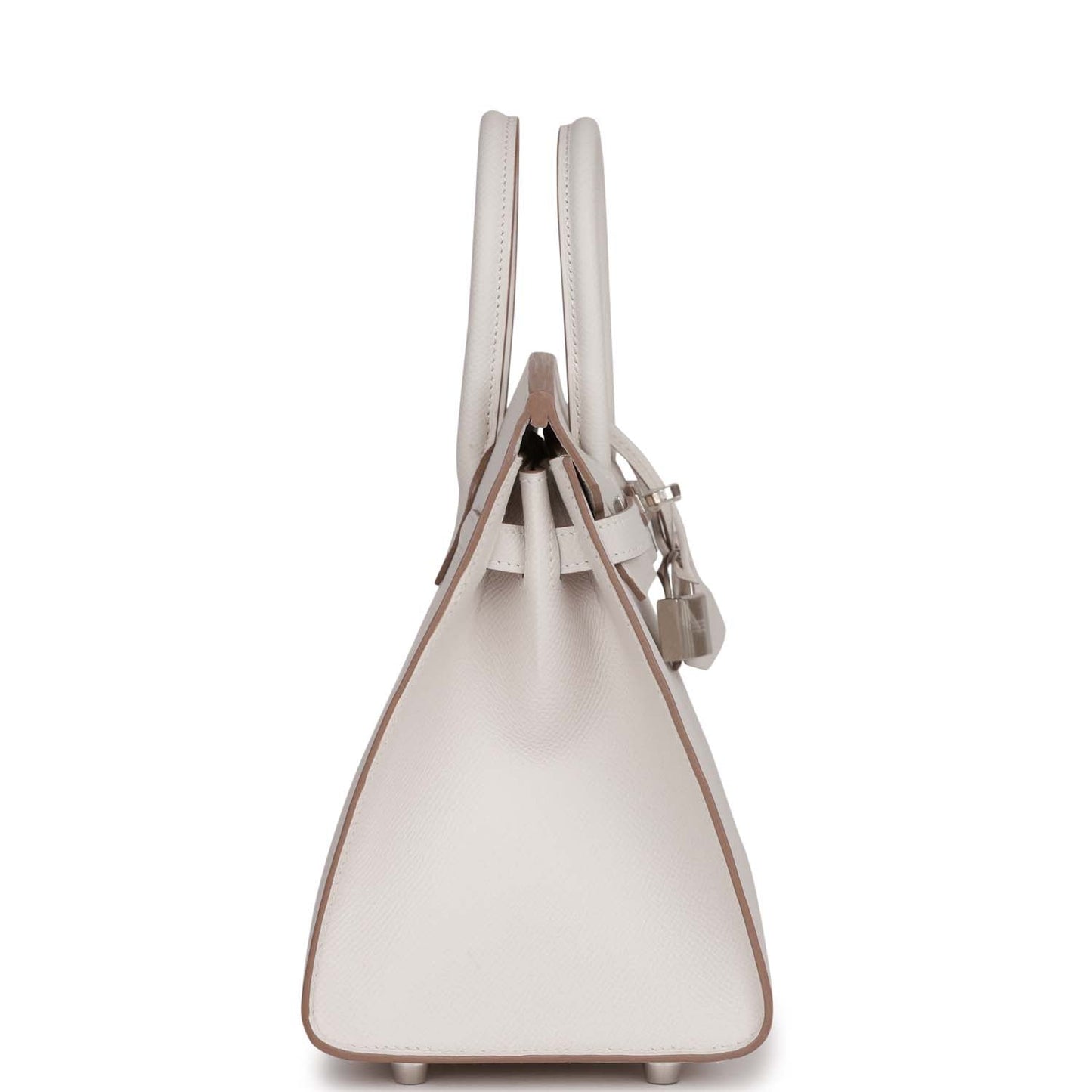 Hermes Birkin 25 Sellier Gris Pale Epsom Palladium Hardware