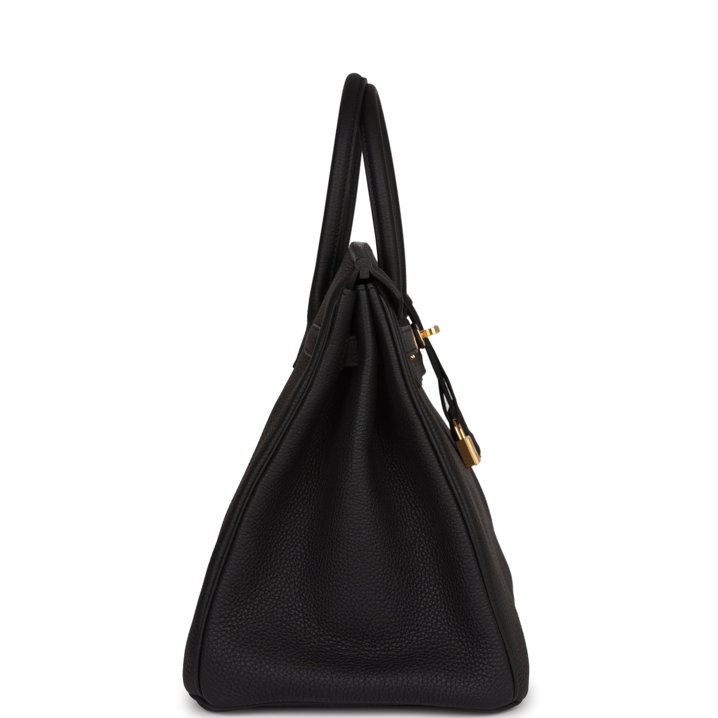 Luxury Hermes Birkin 35 Black Togo Gold Hardware