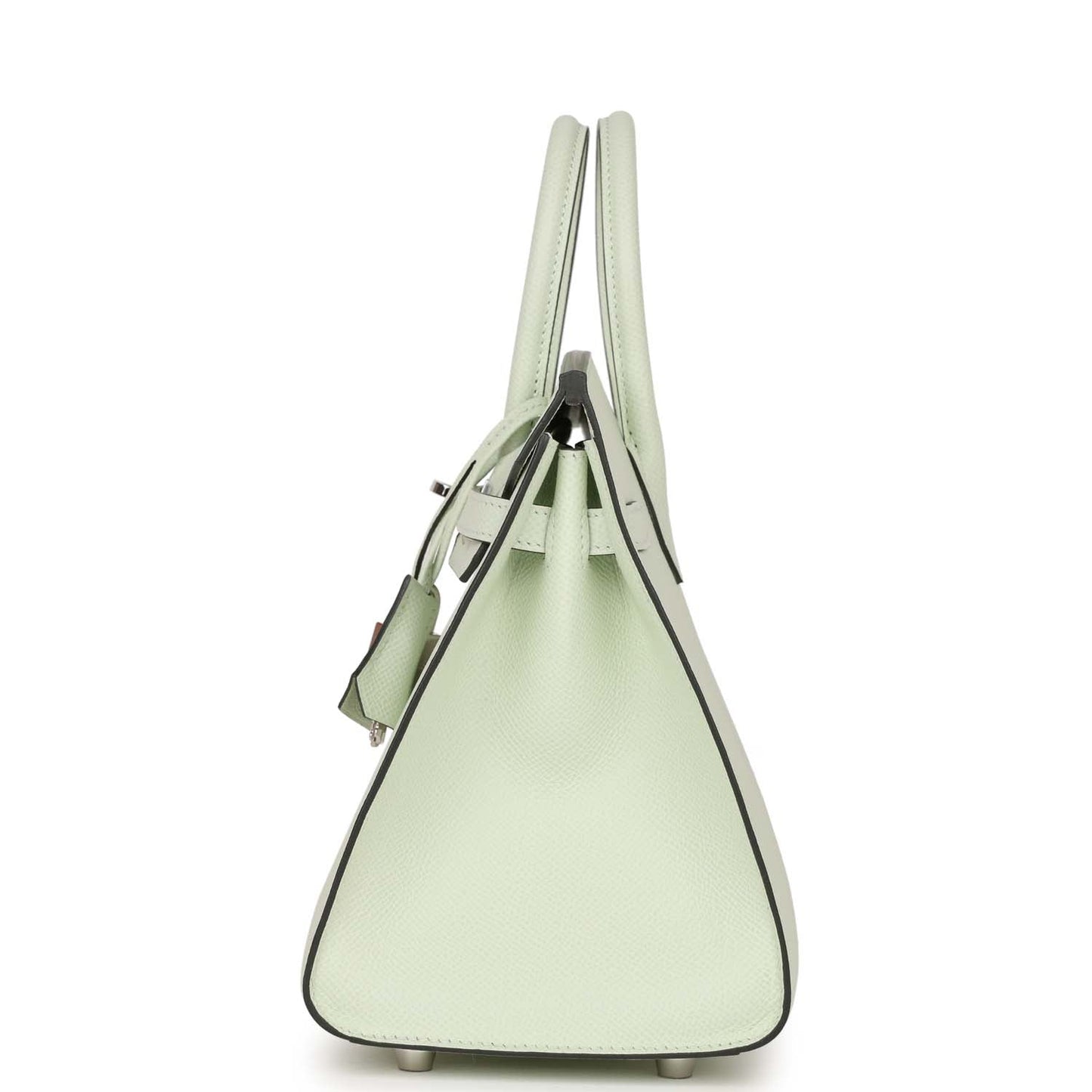 Hermes Birkin 25 Sellier Vert Fizz Epsom Palladium Hardware