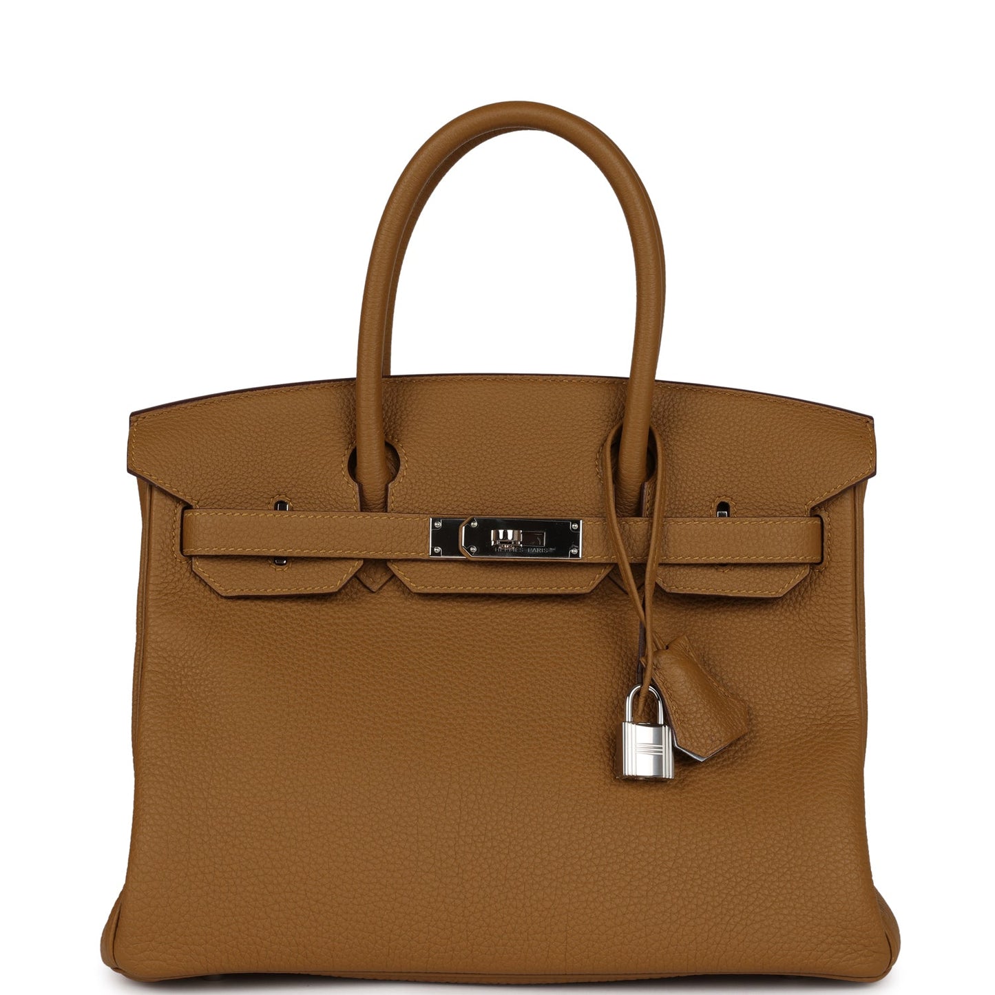Top Quality Luxury Hermes Birkin 30 Bronze D'Or Verso Togo Palladium Hardware