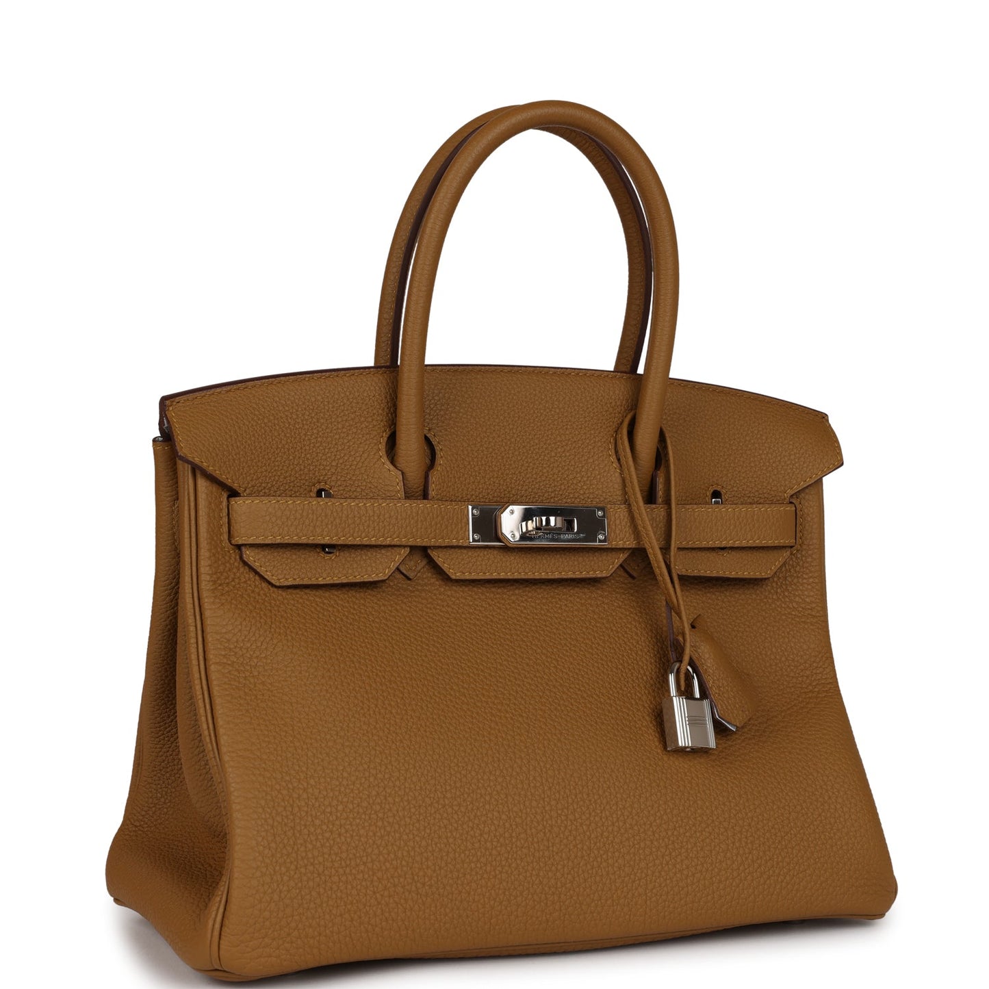 Top Quality Luxury Hermes Birkin 30 Bronze D'Or Verso Togo Palladium Hardware