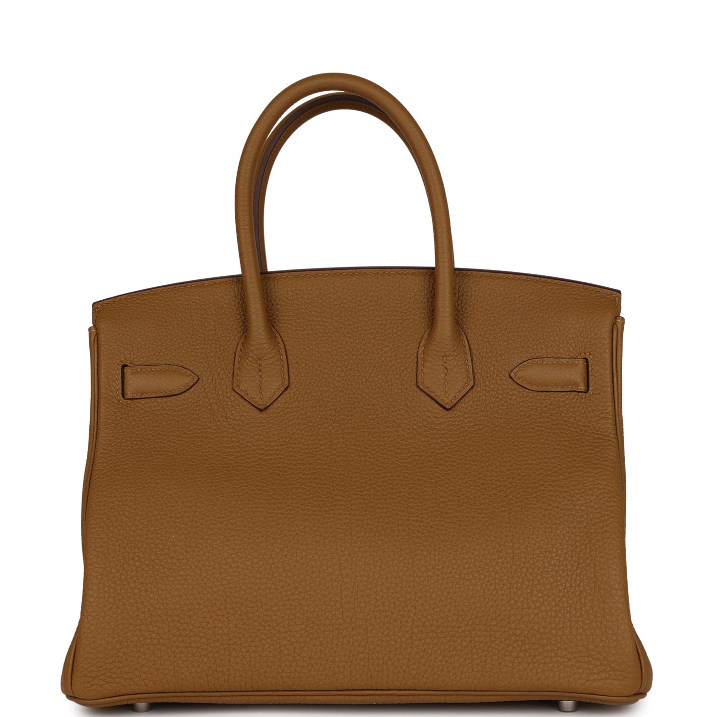 Top Quality Luxury Hermes Birkin 30 Bronze D'Or Verso Togo Palladium Hardware
