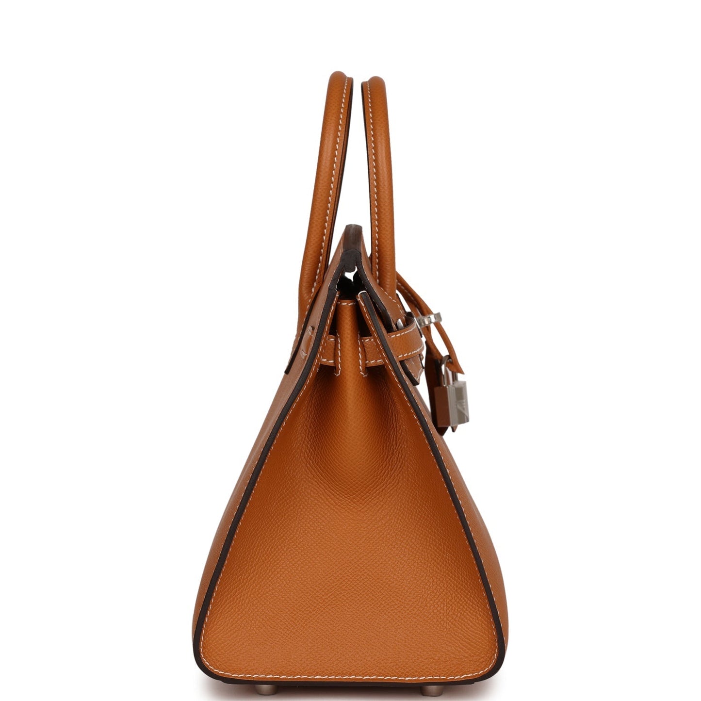 Luxury Hermes Birkin Sellier 25 Toffee Epsom Palladium Hardware