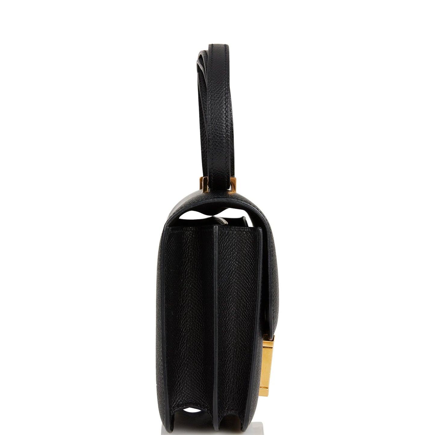 Hermes Constance 18 Black Epsom Gold Hardware