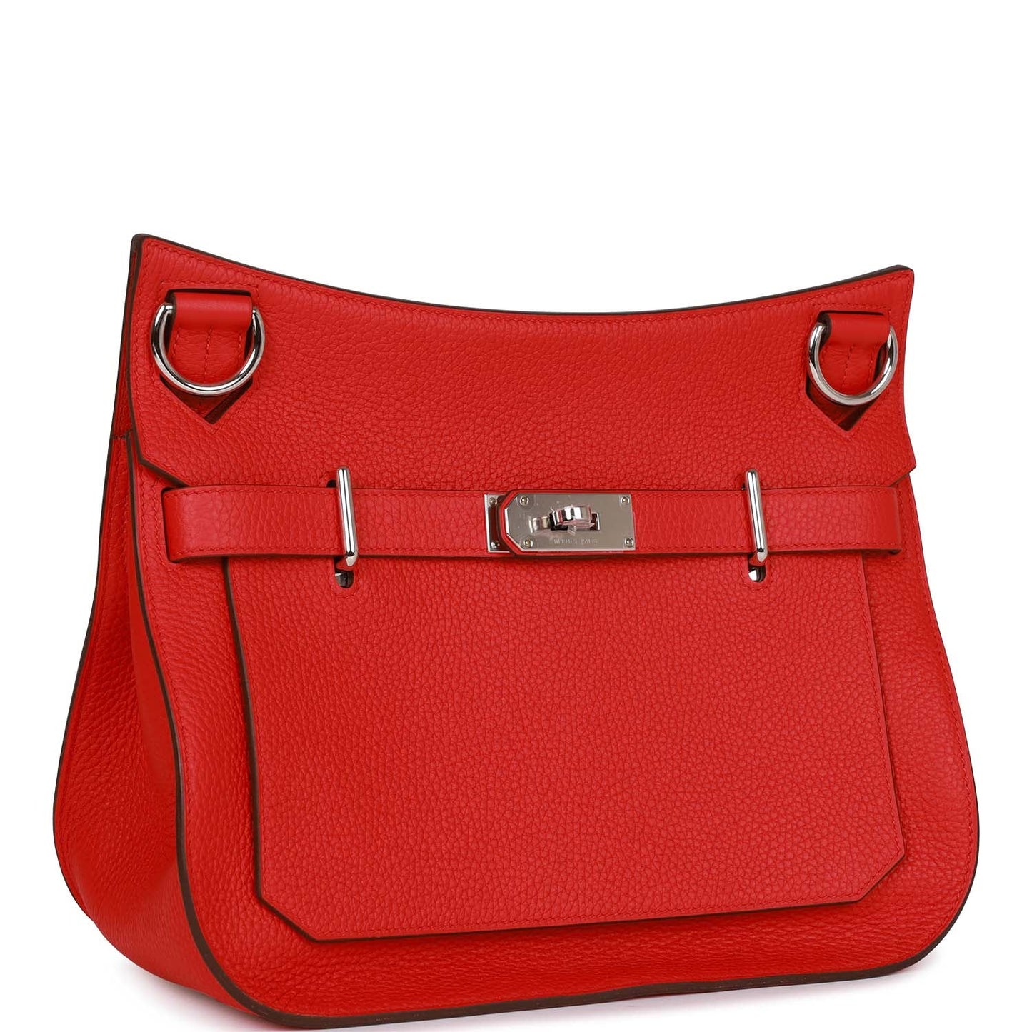 Luxury Hermes Jypsiere 28 Rouge De Coeur Clemence Palladium Hardware