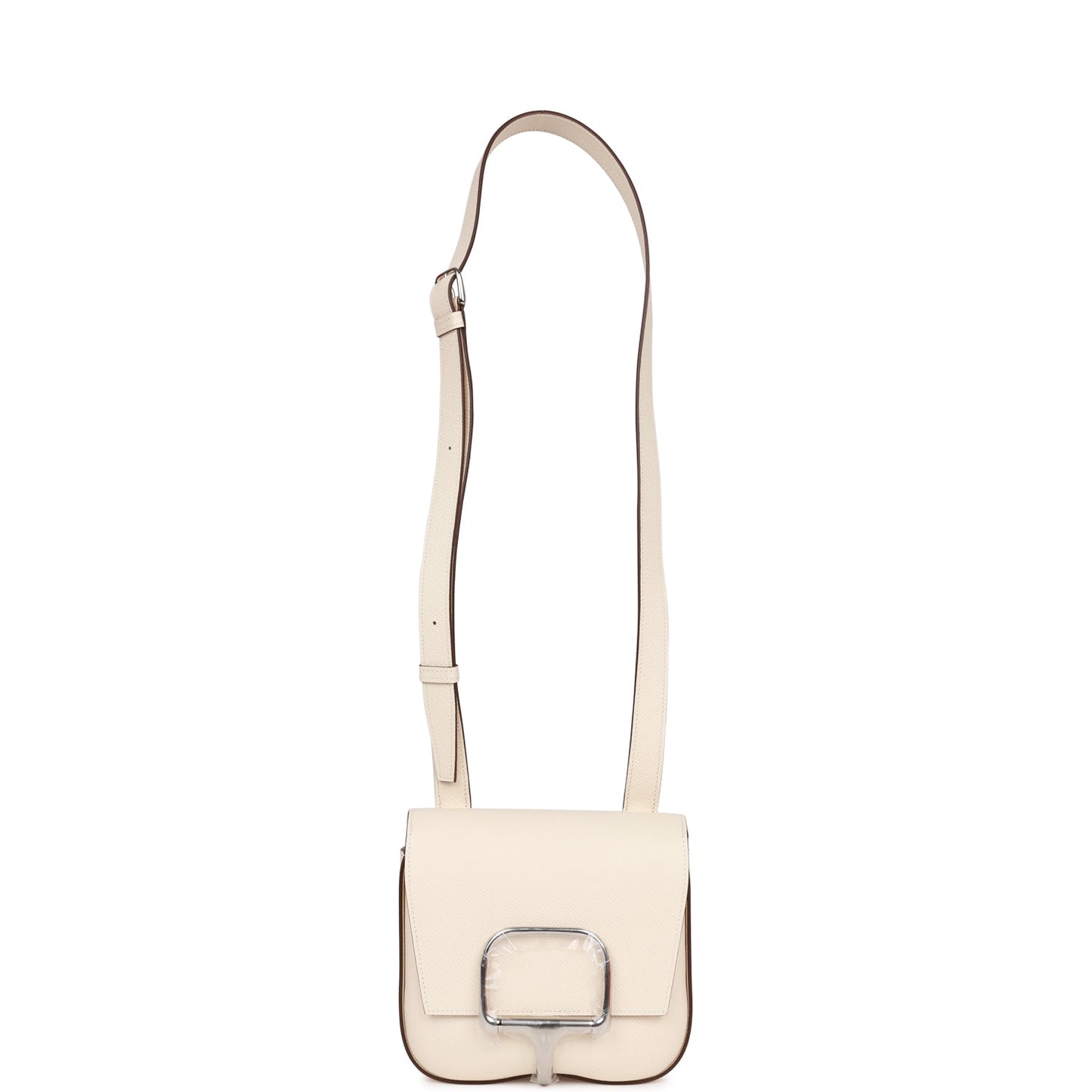 Luxury Hermes Mini Della Cavallera Nata Epsom Palladium Hardware