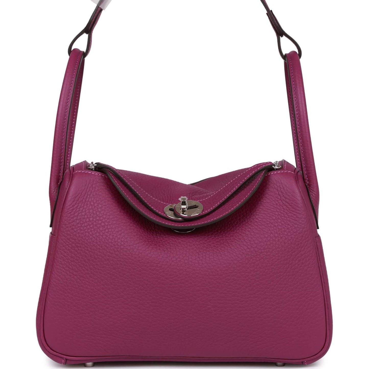 Luxury Hermes Lindy 26 Anenome Clemence Palladium Hardware