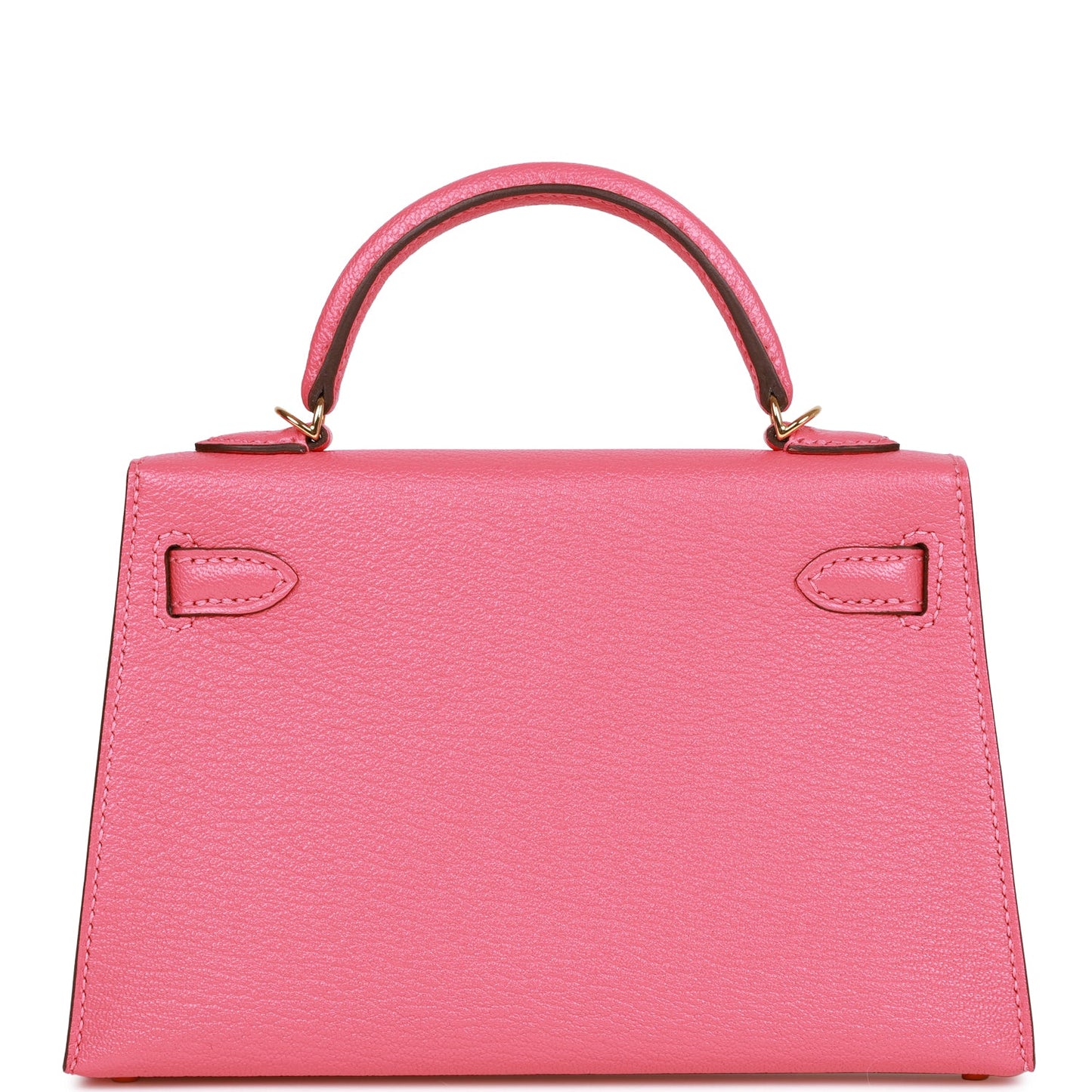 Hermes Kelly 20 Sellier Rose Lipstick Chèvre Gold Hardware