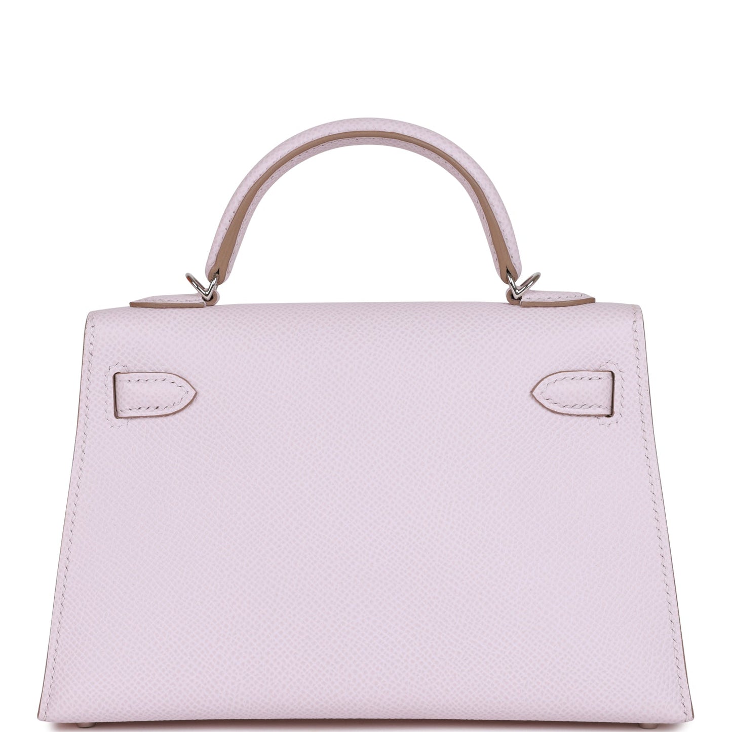 Hermes Kelly 20 Sellier Mauve Pale Epsom Palladium Hardware