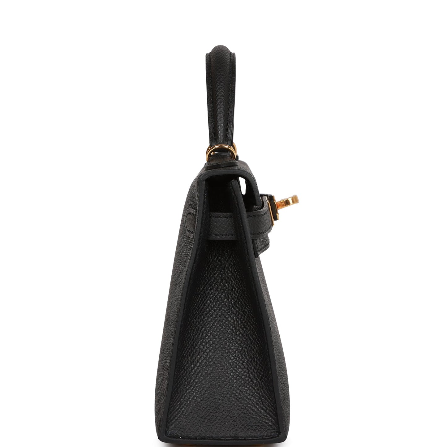 Hermes Kelly 20 Sellier Black Epsom Gold Hardware Deposit 1