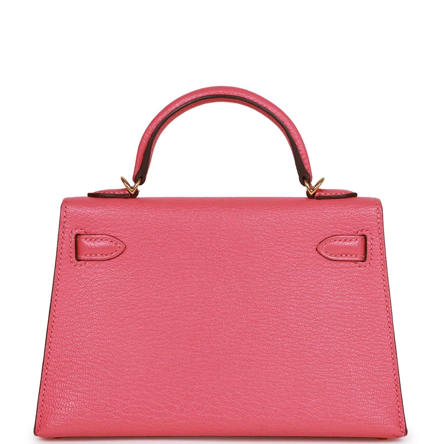 Hermes Kelly 20 Sellier Rose Lipstick Chèvre Gold Hardware