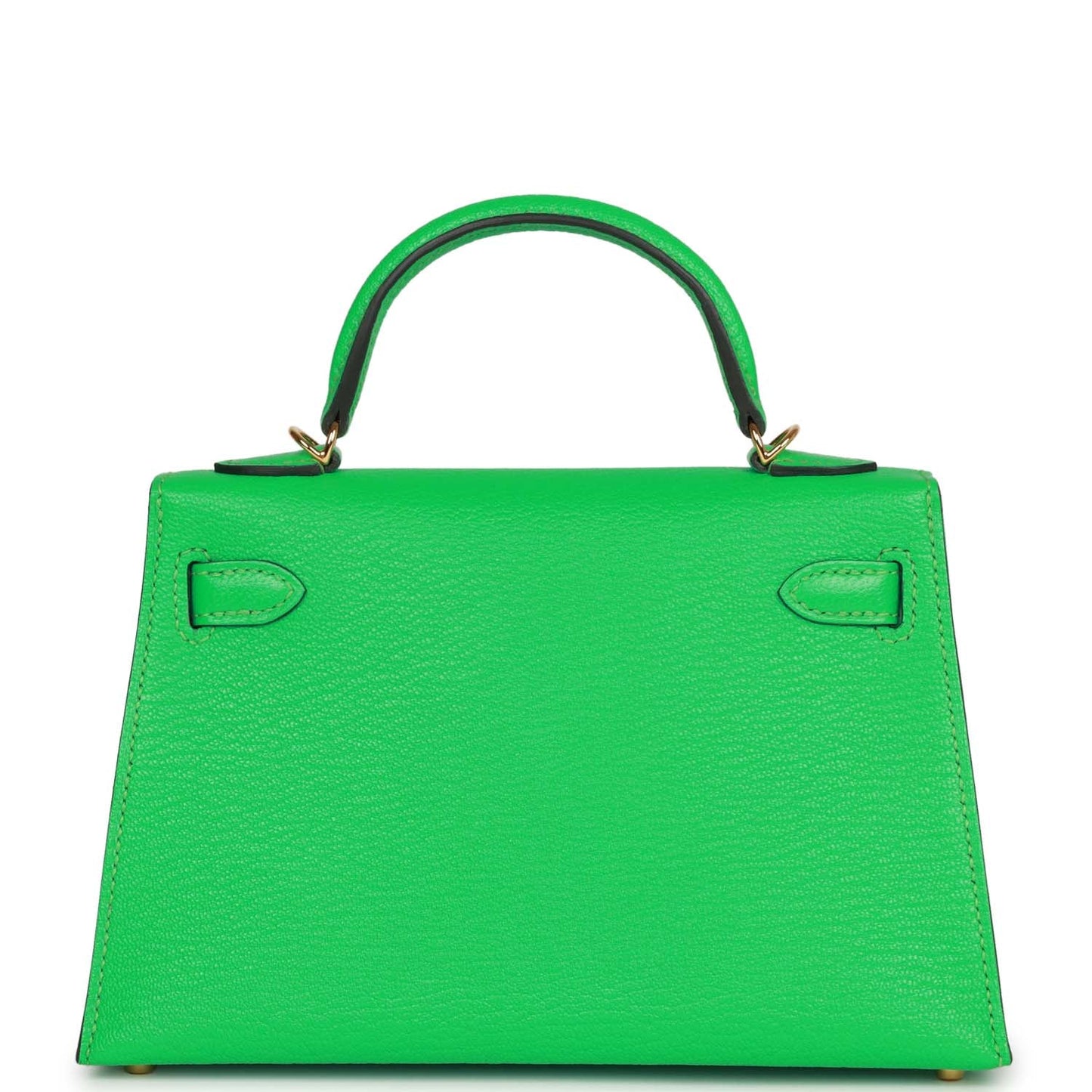 Hermes Kelly 20 Sellier Vert Comics Chevre Gold Hardware
