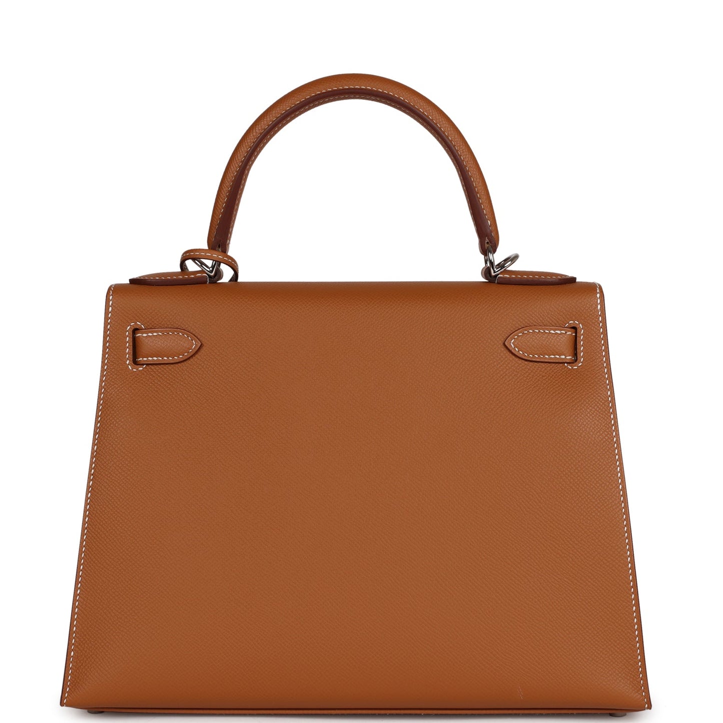 Luxury Hermes Kelly Sellier 28 Gold Epsom Palladium Hardware
