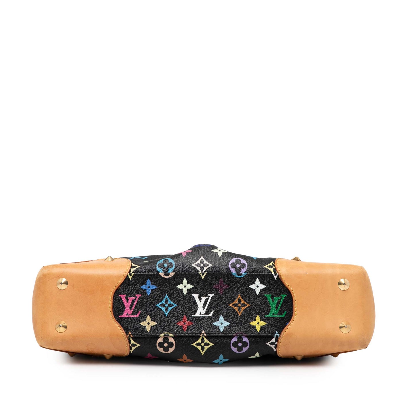Black Louis Vuitton Monogram Multicolore Judy MM Satchel
