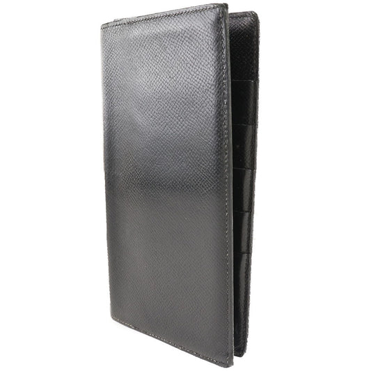 HERMES Bill Compartment leather black MC2 Fleming mens Used