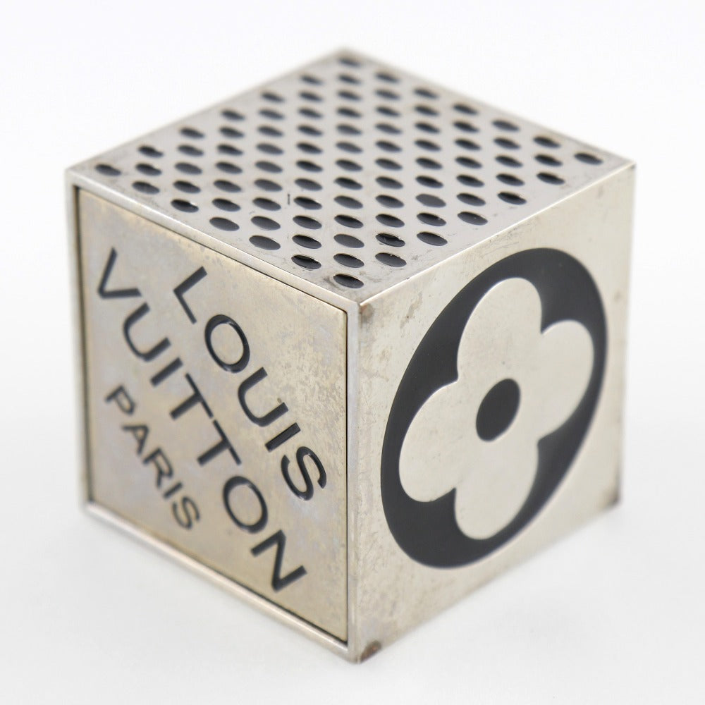 LOUIS VUITTON Other miscellaneous goods magnet Silver Table game Cube game mens(Unisex)